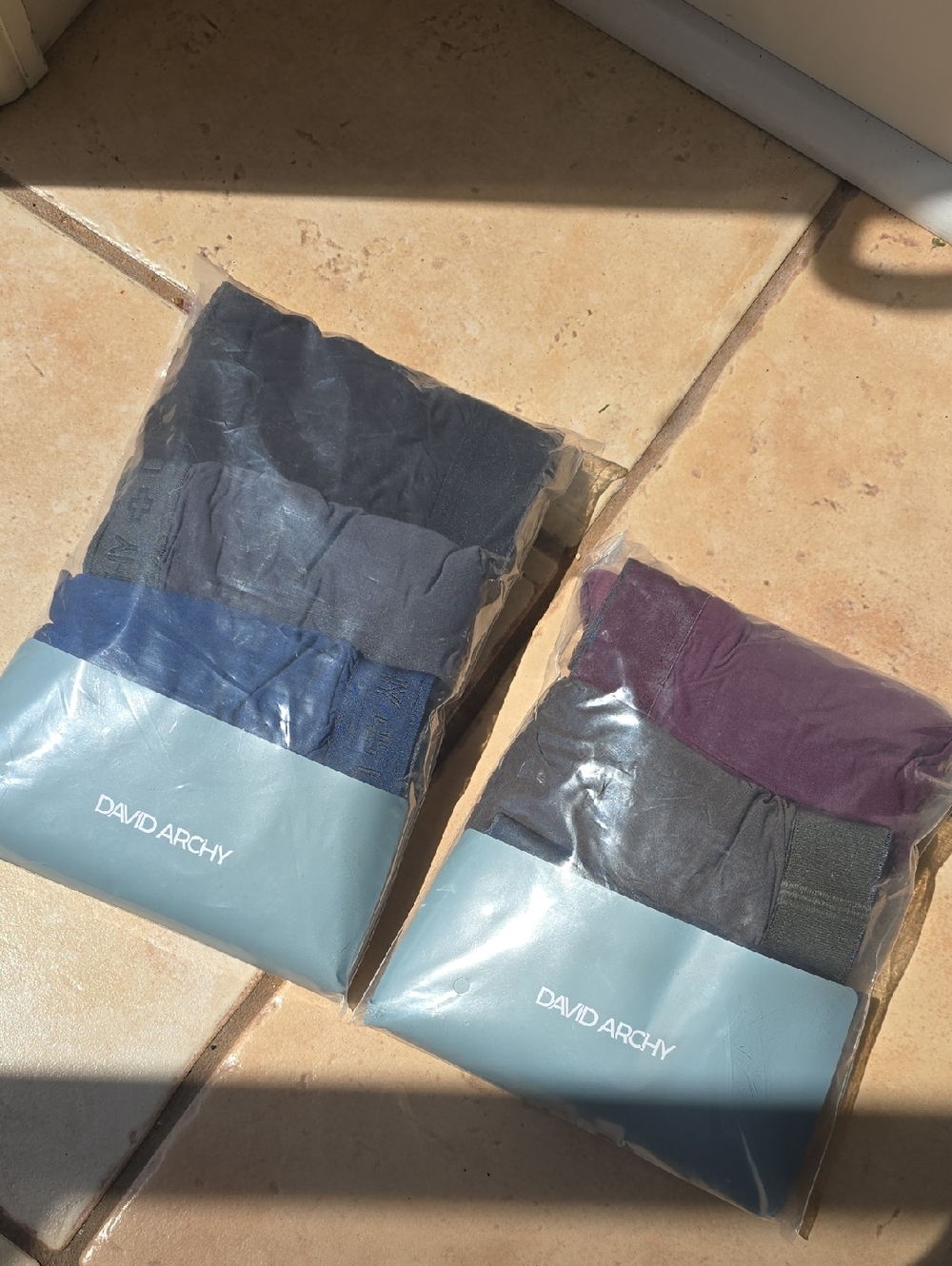 David Archy Mens XL Tencel Boxer Briefs